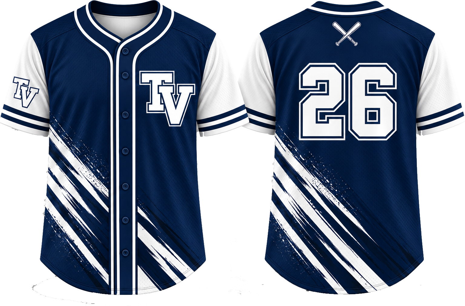 Terrasvogels HB Alternate Jersey, Flatback Mesh