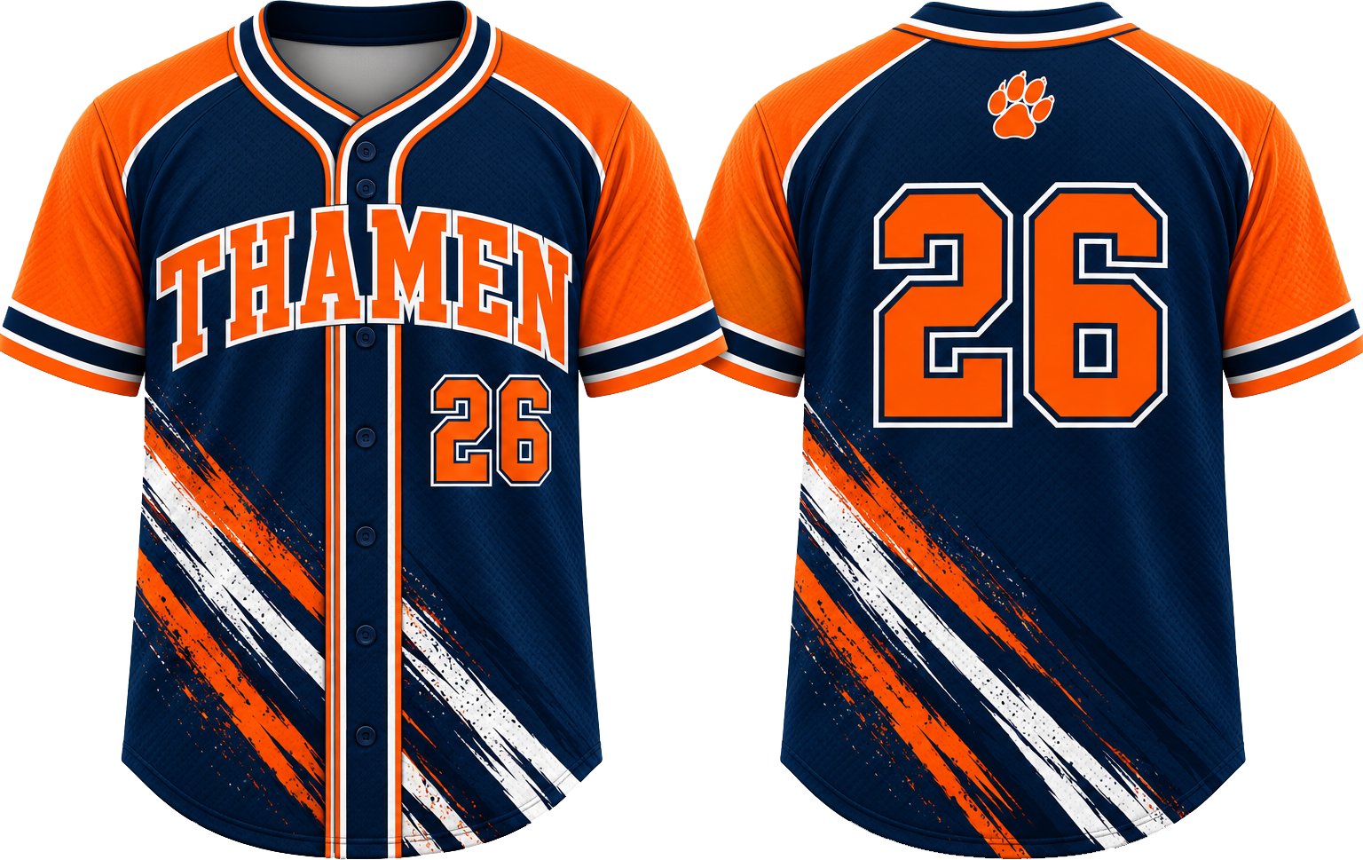 Thamen Alternate Jersey, Flatback Mesh