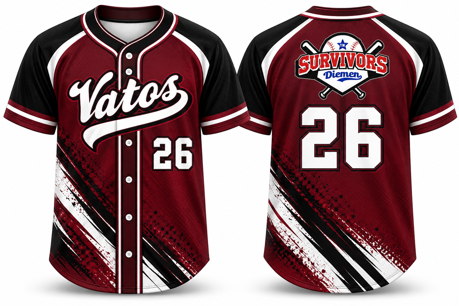 Vatos Alternate Jersey, Flatback Mesh