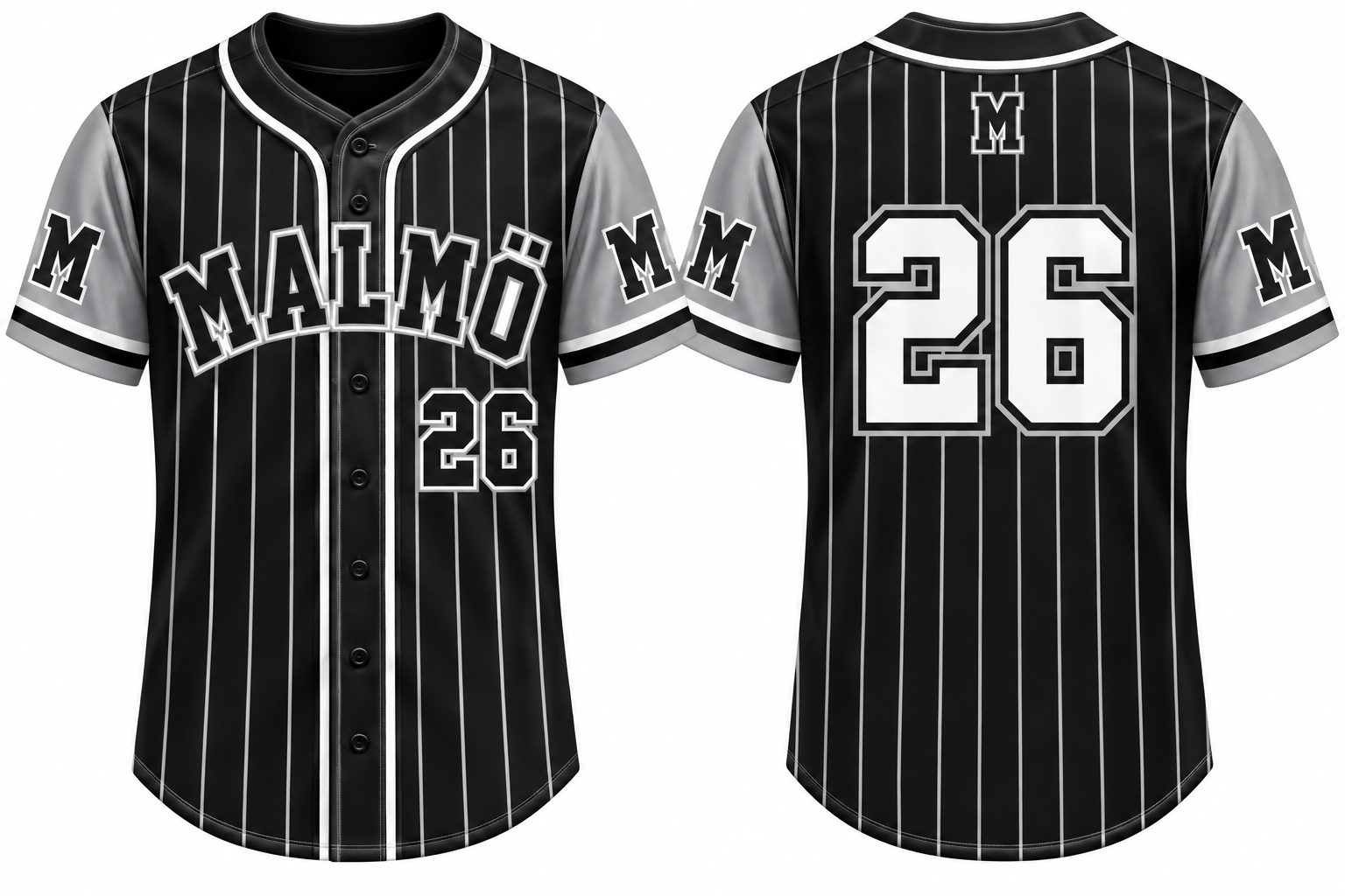 Malmö Alternate Jersey, Flatback Mesh