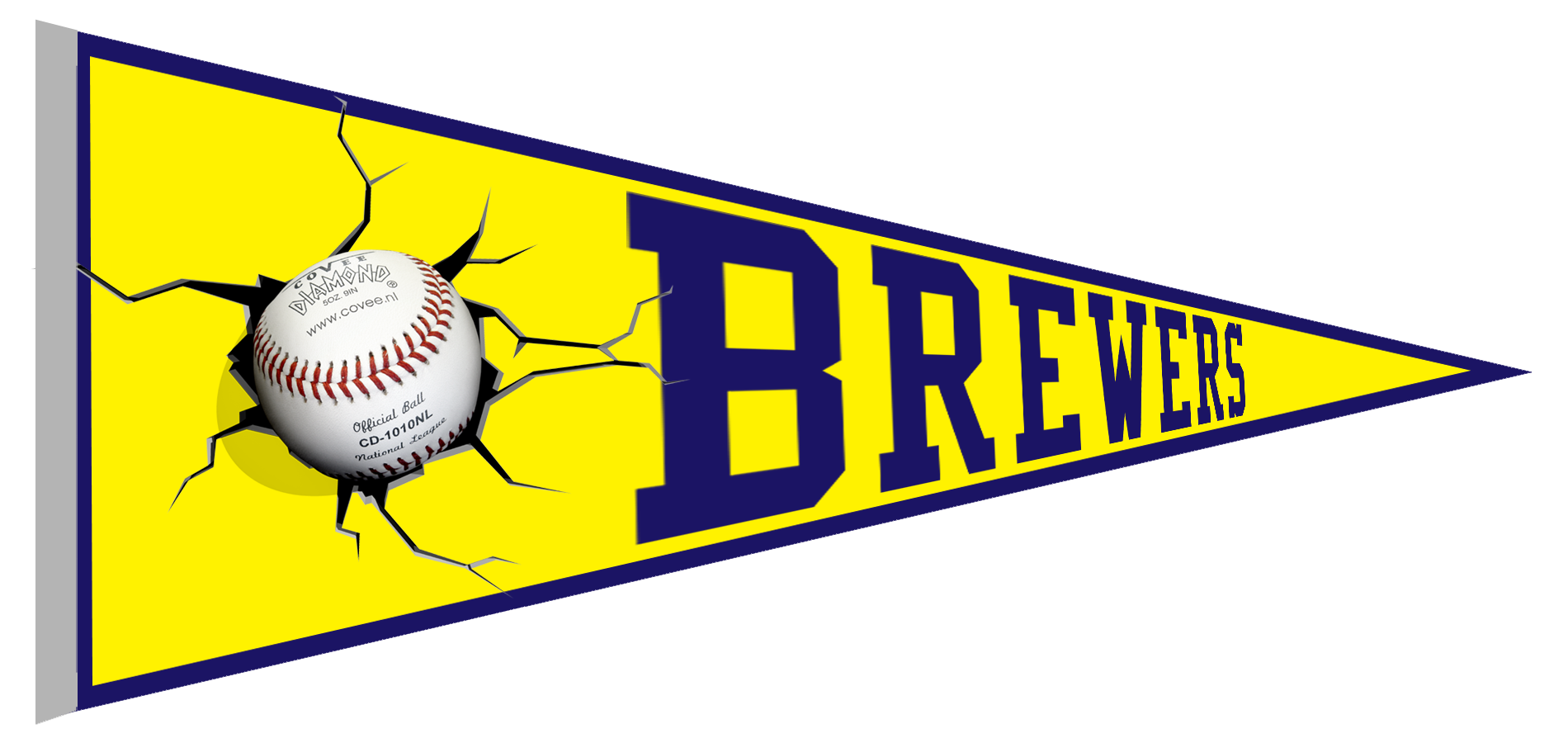 Banderin Madrid Brewers