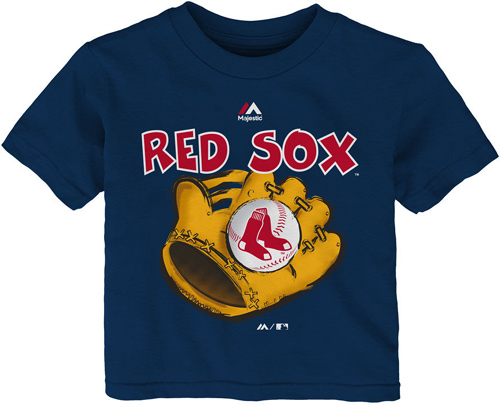 Baseball Mitt T-Shirt: Red Sox
