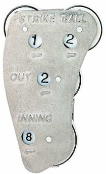 Teller met innings, staal SS4RL