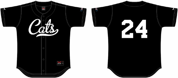 Maglia Merchtem Cats, nero