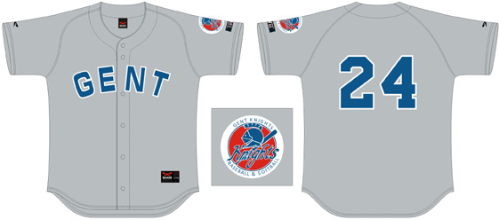 Gent Knights Jersey, Grey