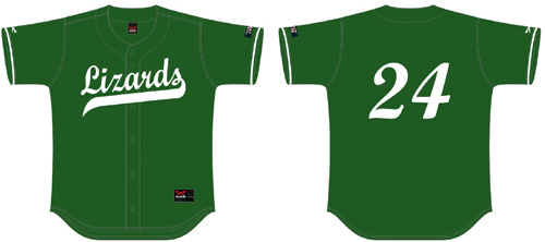 Camisa Lübeck Lizard, verde: Flatback Mesh