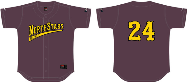 Belfast North Stars Jersey: Flatback Mesh