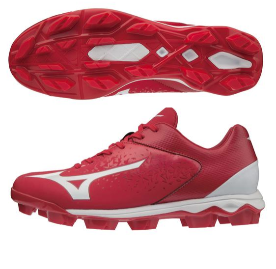 Mizuno Wave Select Nine Rood/Wit