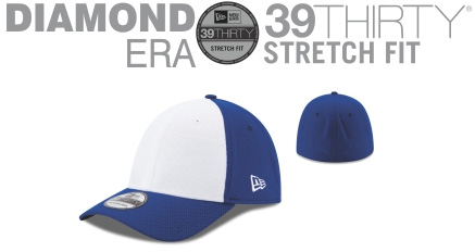 New Era Custom Team Caps: 39Thirty Stretch-Fitted Diamond Era Stof