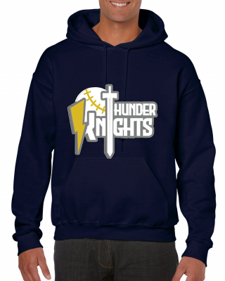 Felpa con cappuccio New Forest Thunderknights Navy
