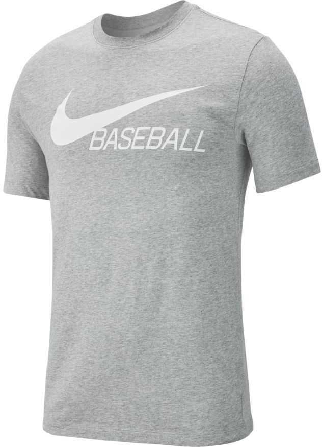 Nike T-Shirt BB Swoosh Grey
