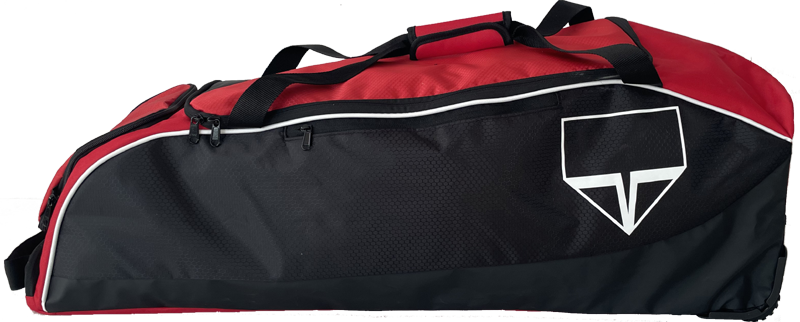 Bolsa de ruedas Covee/OBO Dugout: Rojo