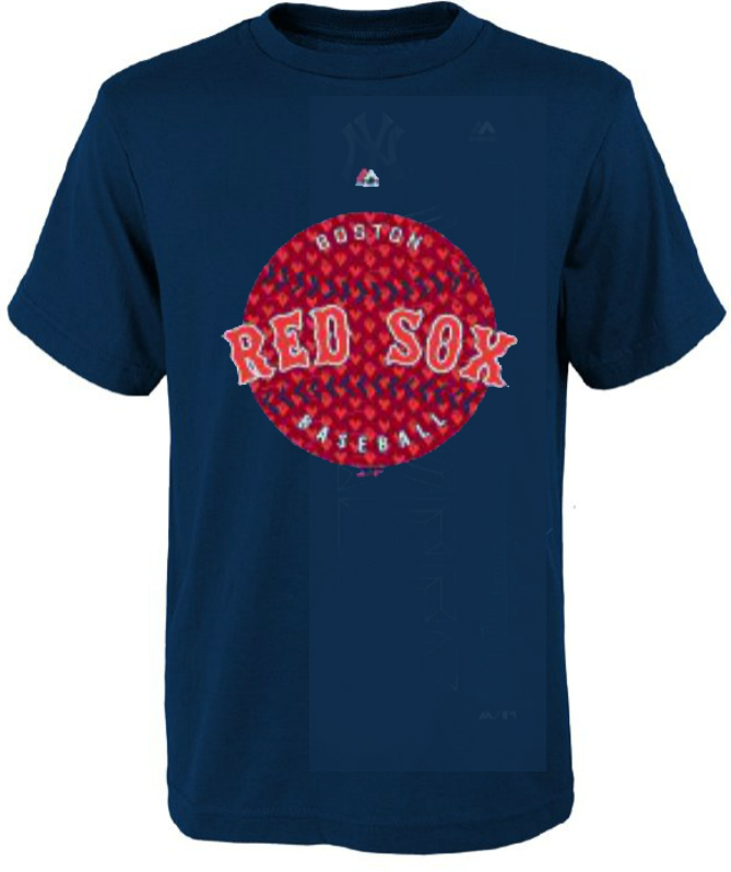 Electric Ball Kids T-Shirt: Red Sox