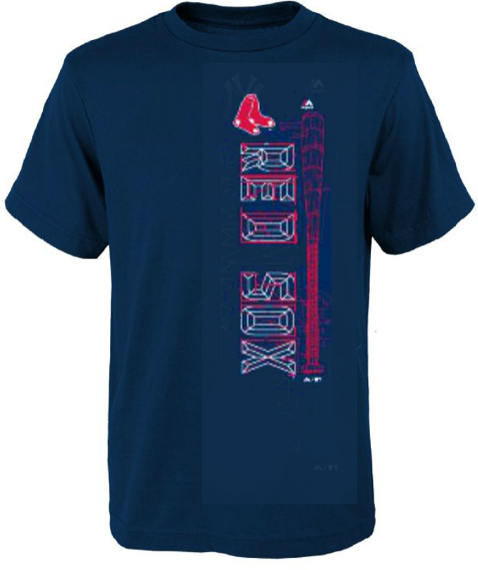 Baseball Equipment T-Shirt: Red Sox