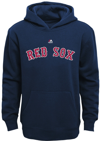 Red Sox Wordmark Hoodie, Jeugd: 4-7