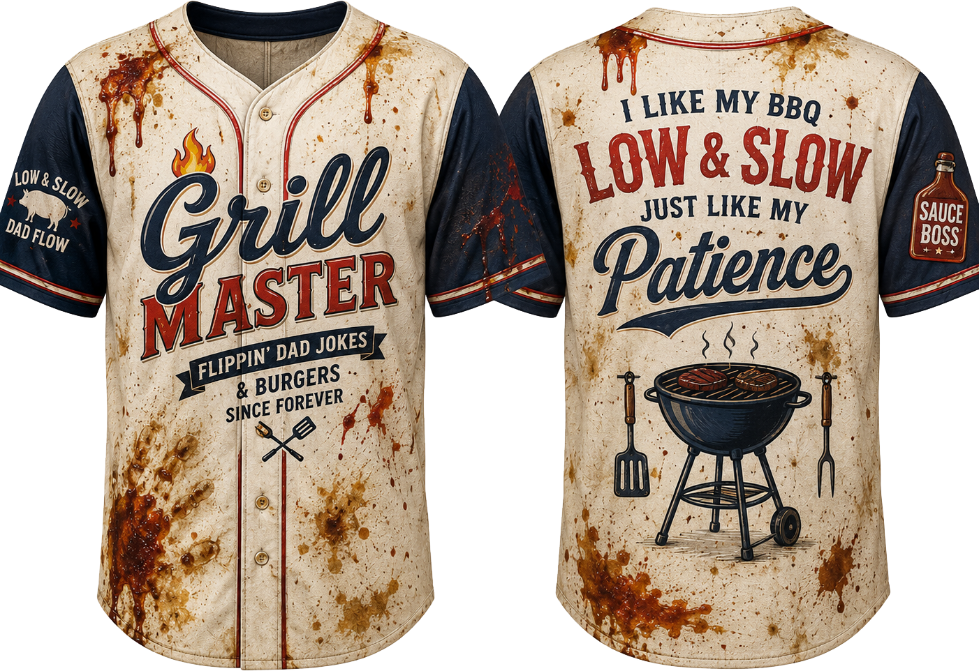 Party Jersey Mesh: Barbecue2