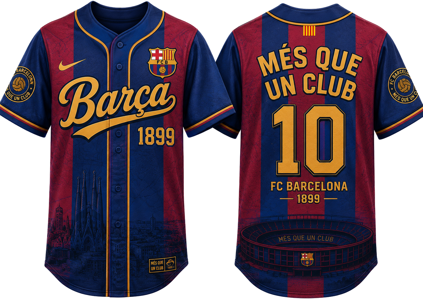 Party Jersey Mesh: Barcelona2