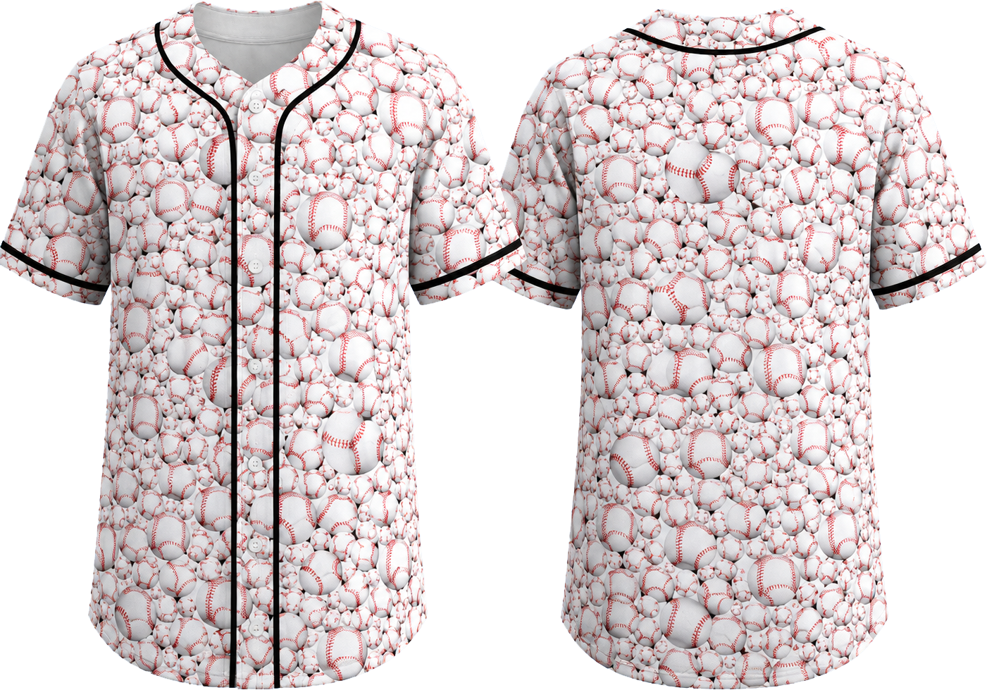 Party Jersey Mesh: Baseball