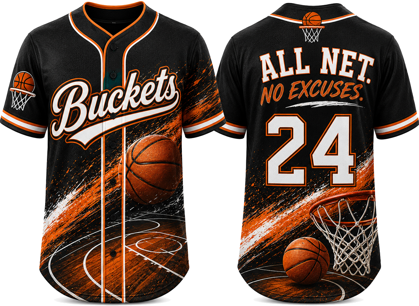Party Jersey Mesh: Basketball