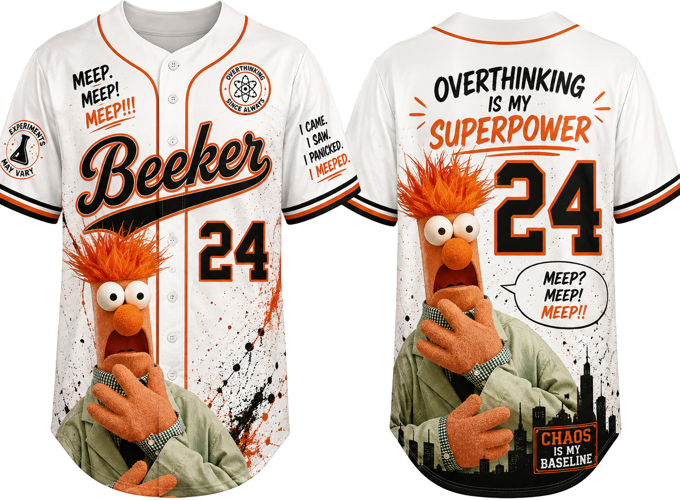 Party Jersey Mesh: Beaker2
