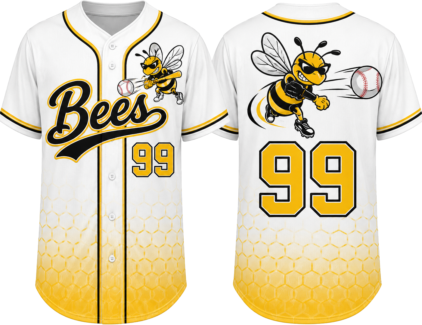 Party Jersey Mesh: Beeball