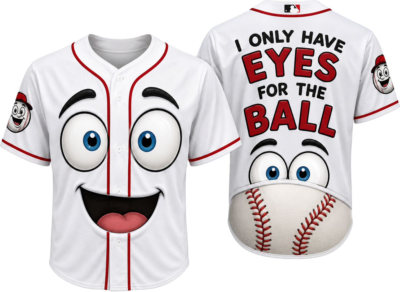 Party Jersey Mesh: Big eyes