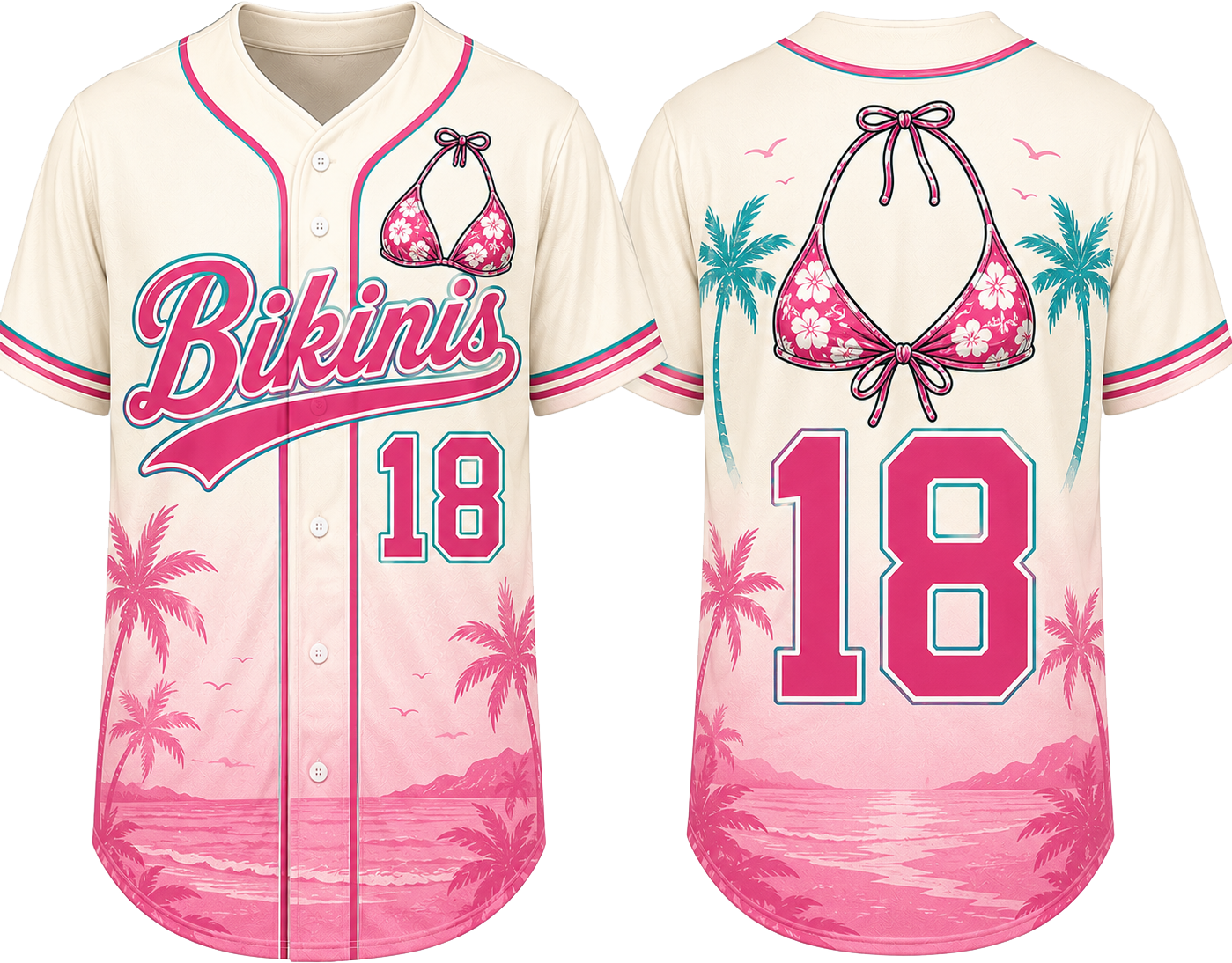 Party Jersey Mesh: Bikini