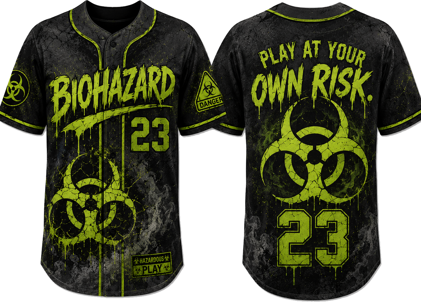 Party Jersey Mesh: Bio Hazard