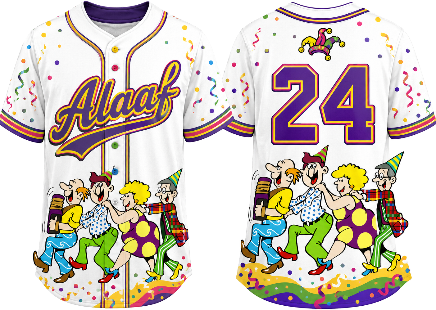 Party Jersey Mesh: Carnaval2