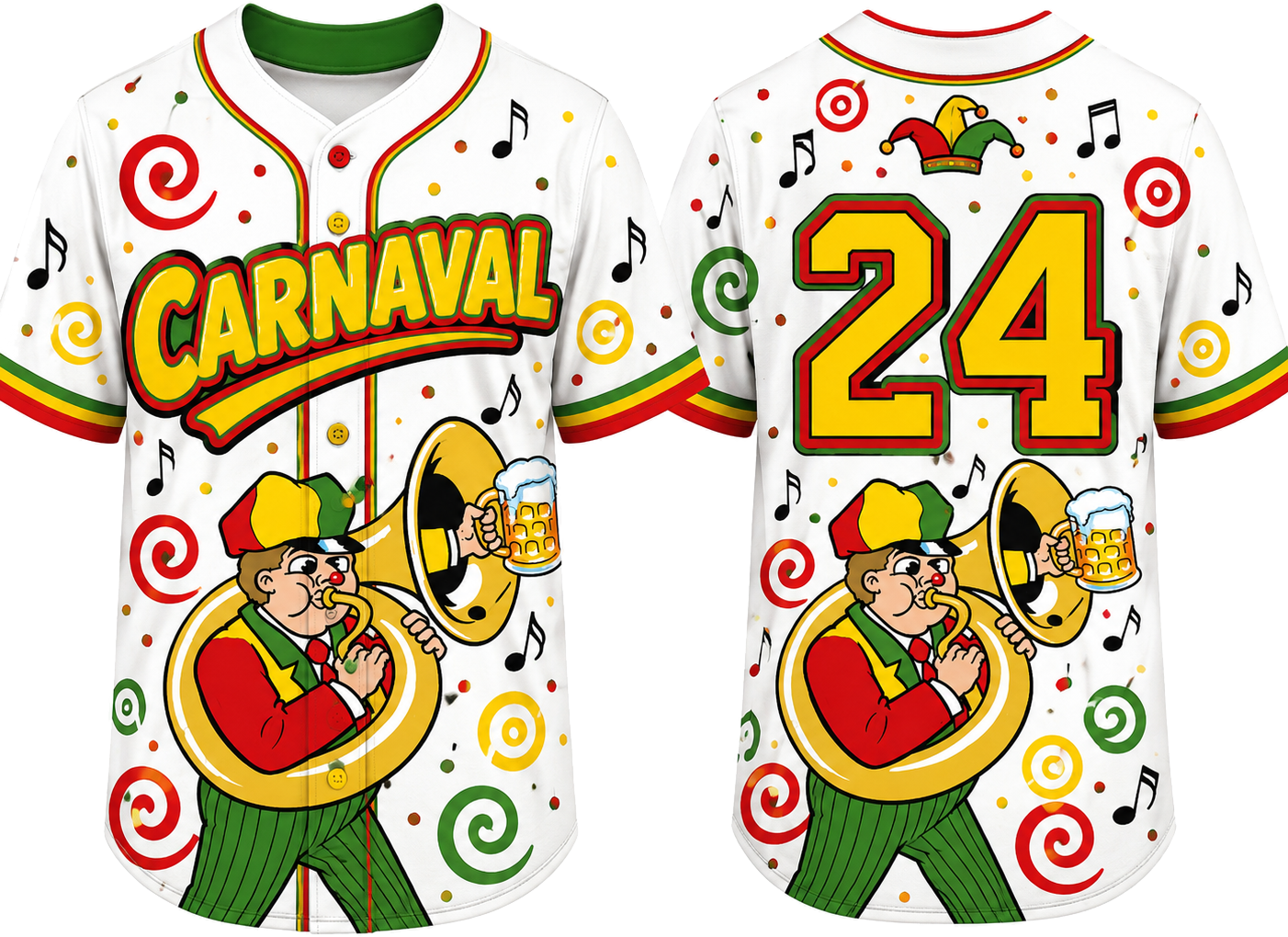 Party Jersey Mesh: Carnaval3