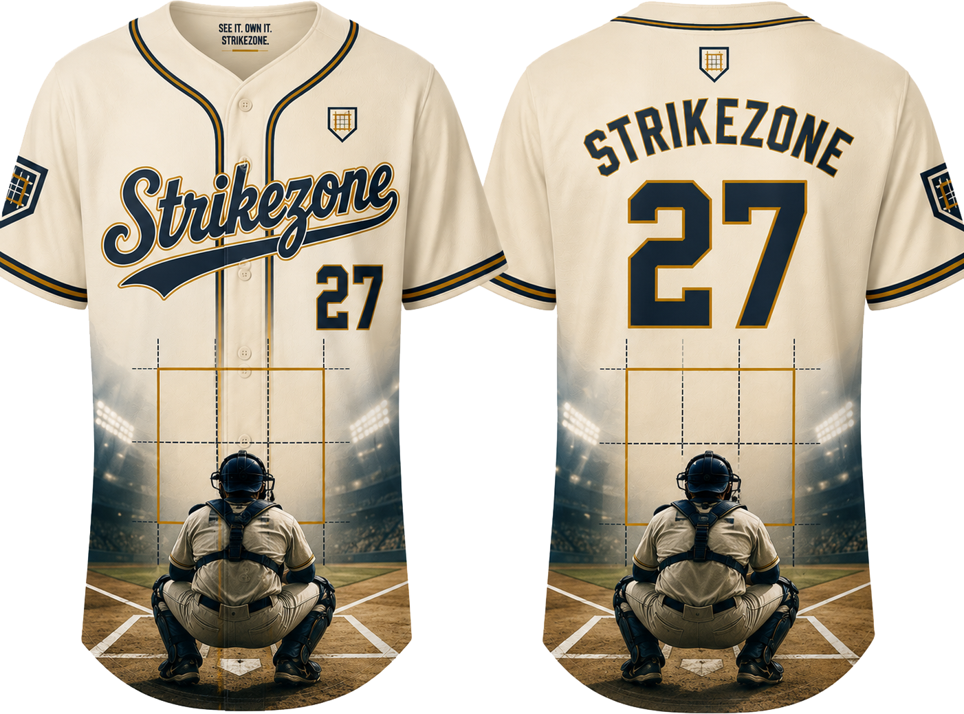 Party Jersey Mesh: Catcher3