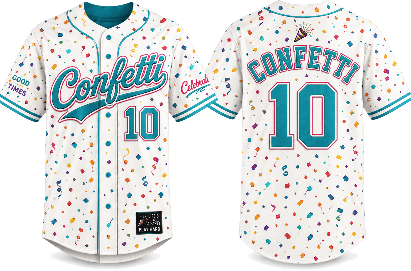 Party Jersey Mesh: