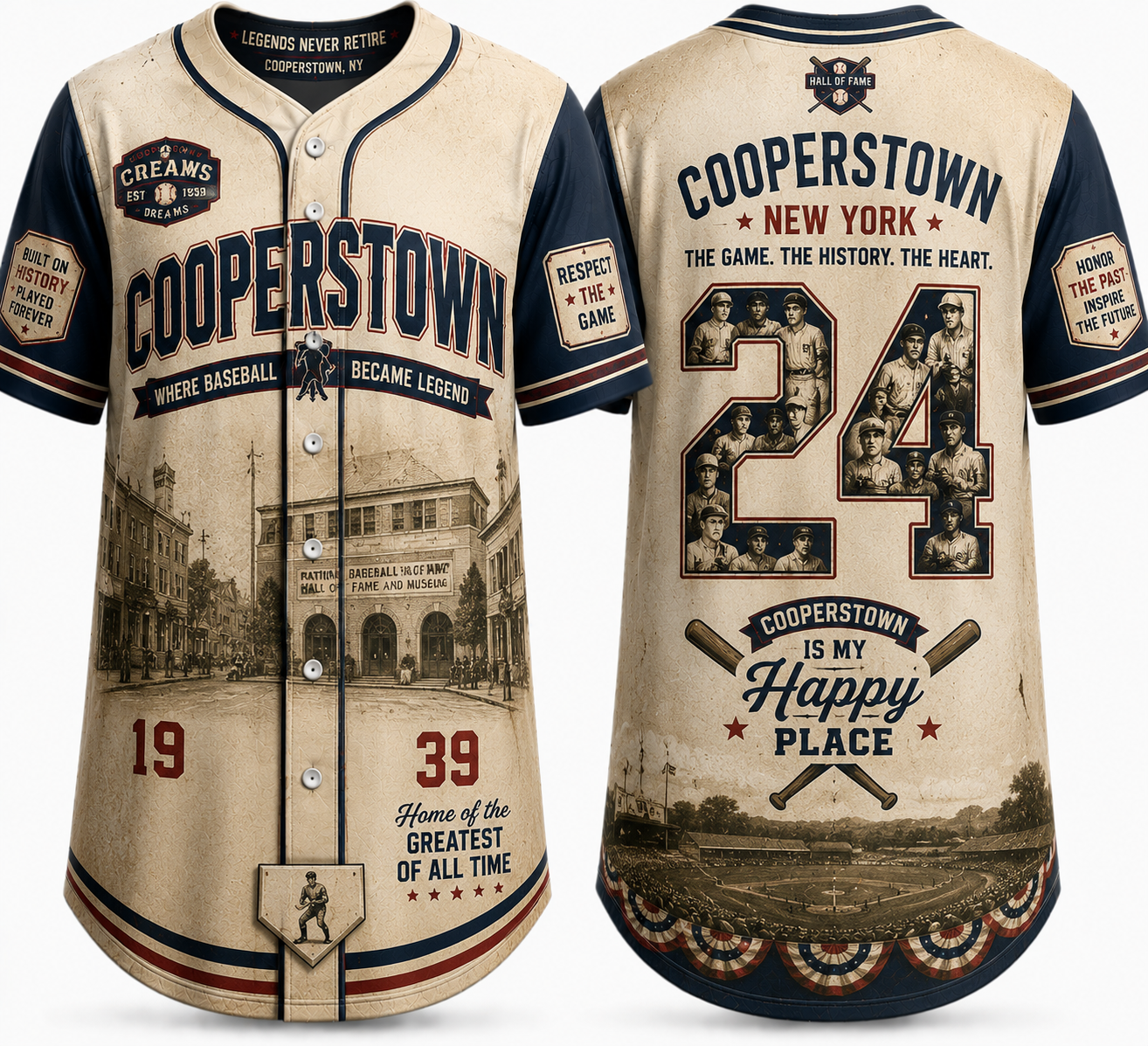 Party Jersey Mesh: