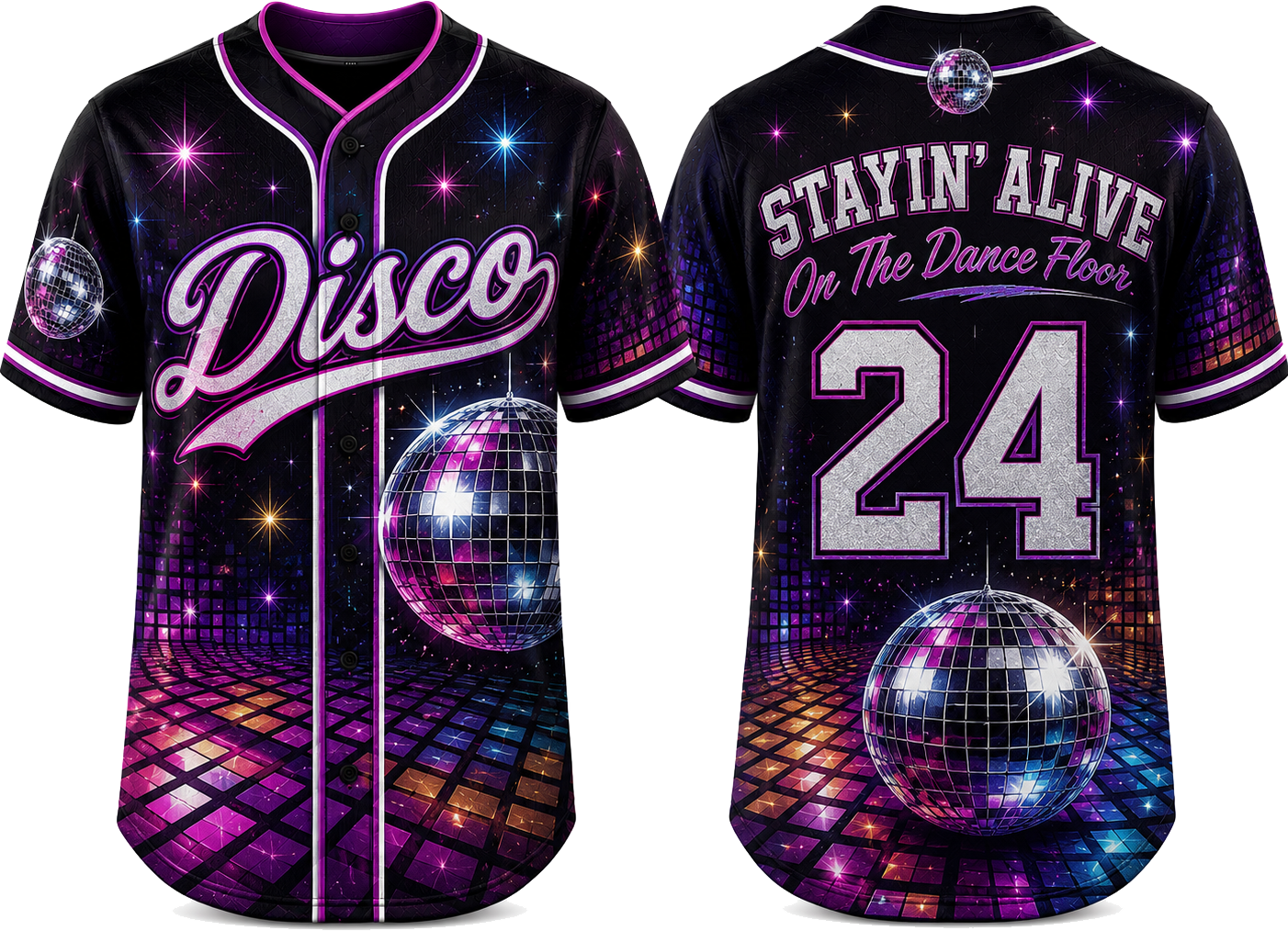 Party Jersey Mesh: