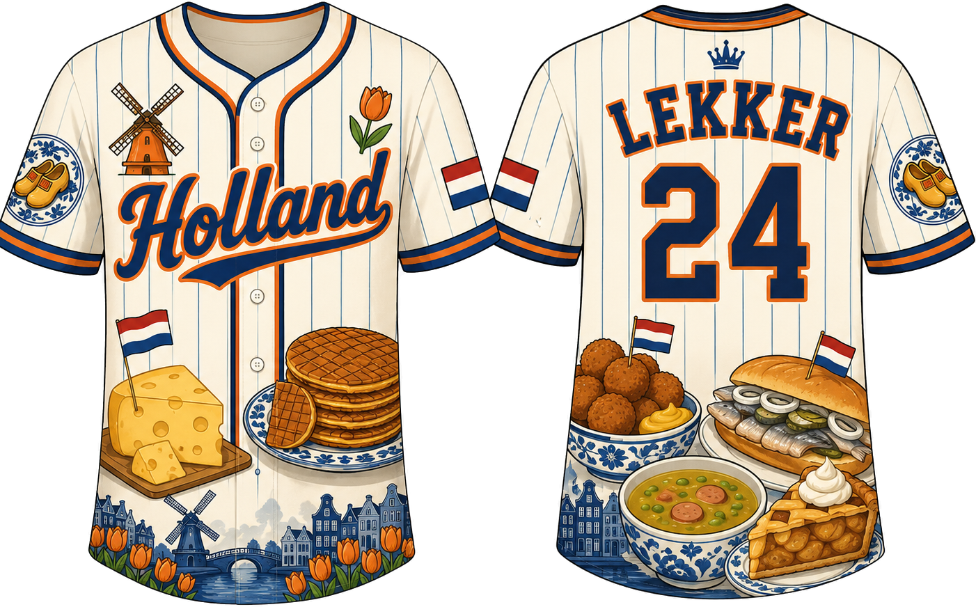 Party Jersey Mesh: