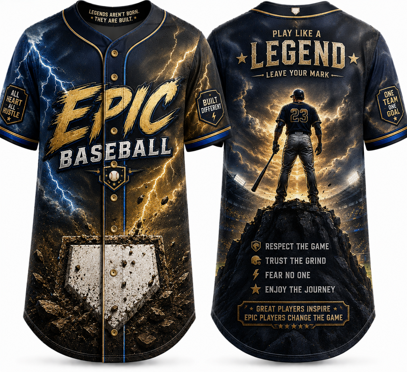 Party Jersey Mesh: