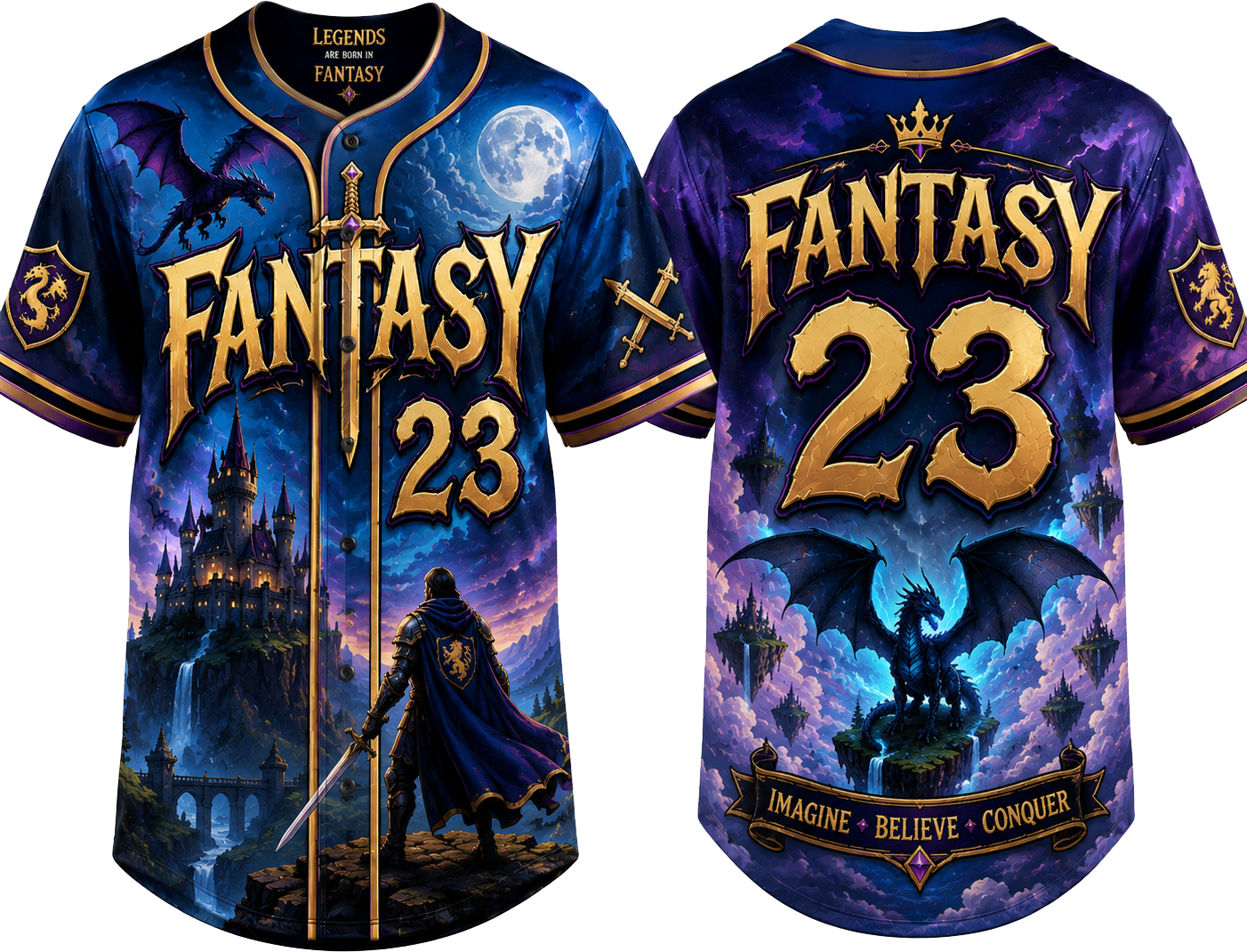 Party Jersey Mesh: