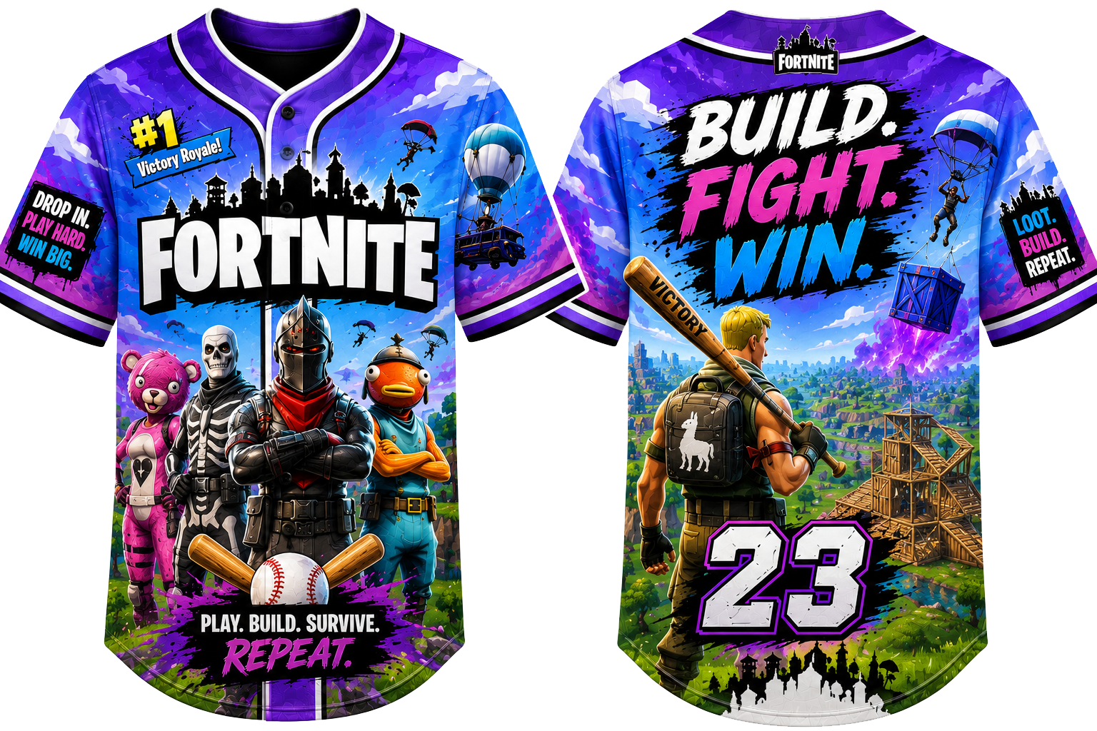 Party Jersey Mesh:
