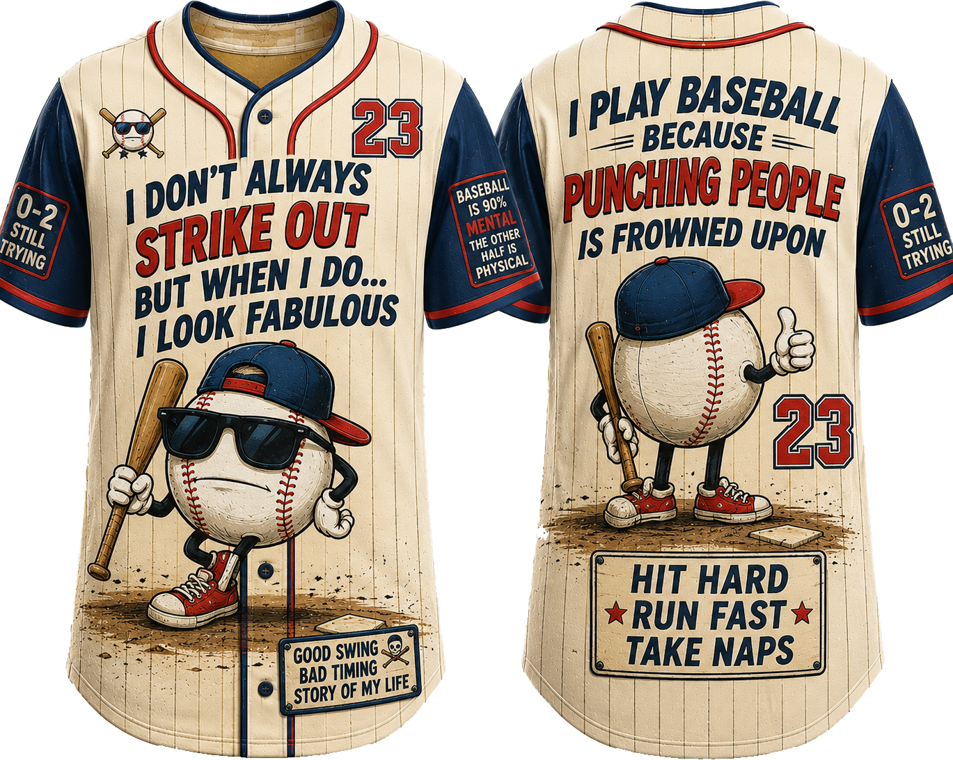 Party Jersey Mesh: