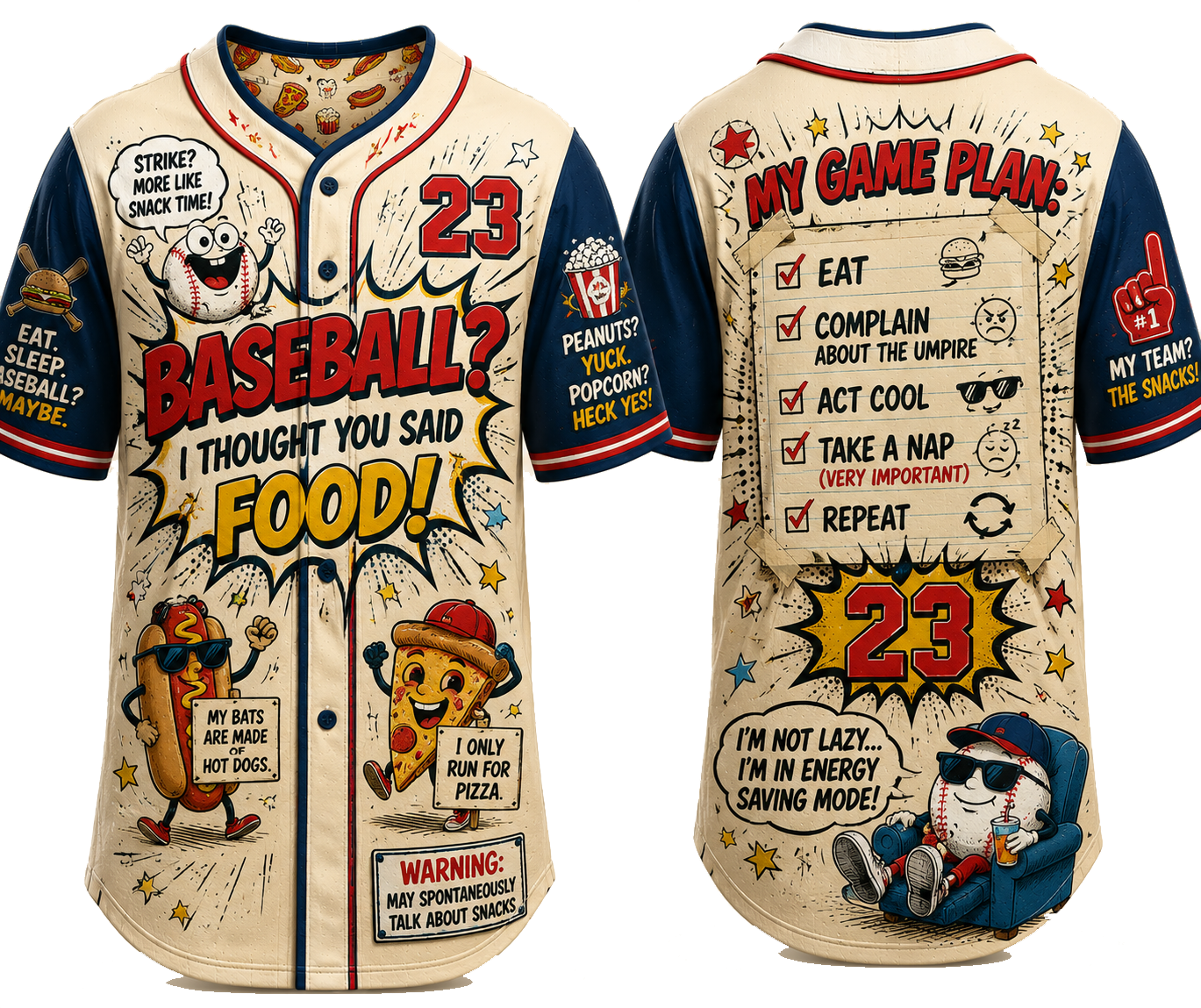 Party Jersey Mesh: