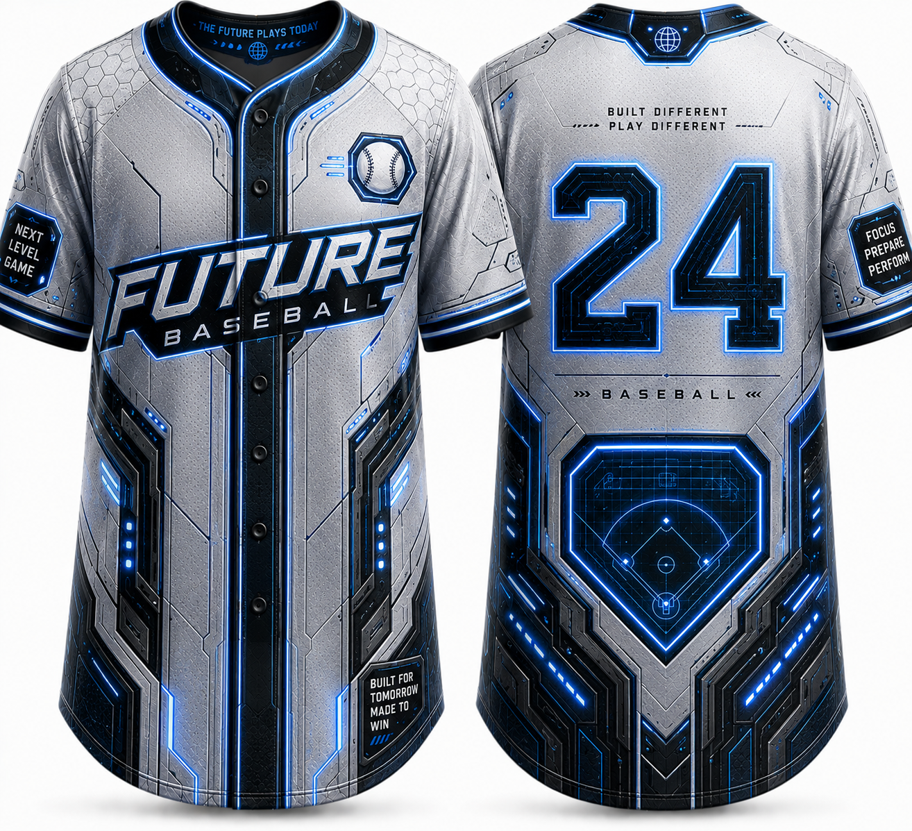 Party Jersey Mesh: