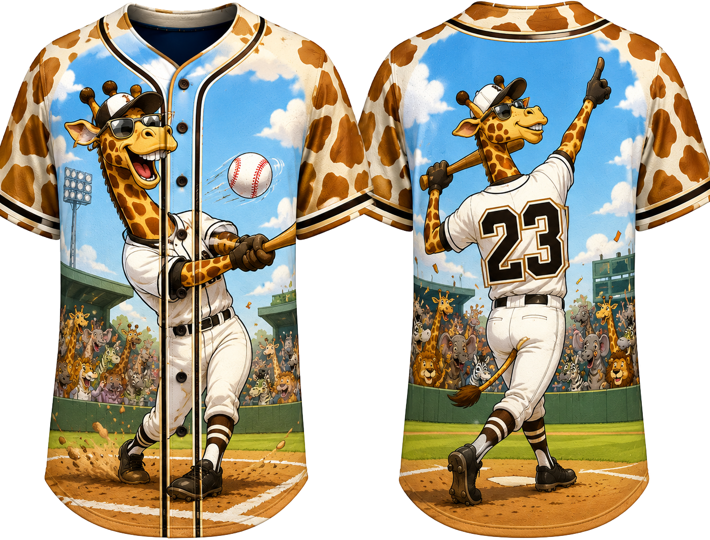 Party Jersey Mesh: