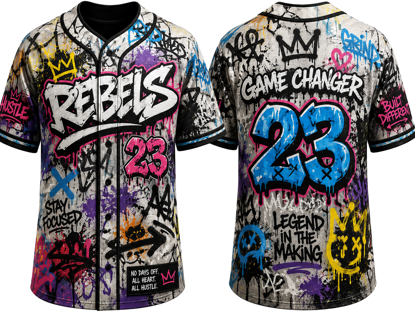 Party Jersey Mesh: