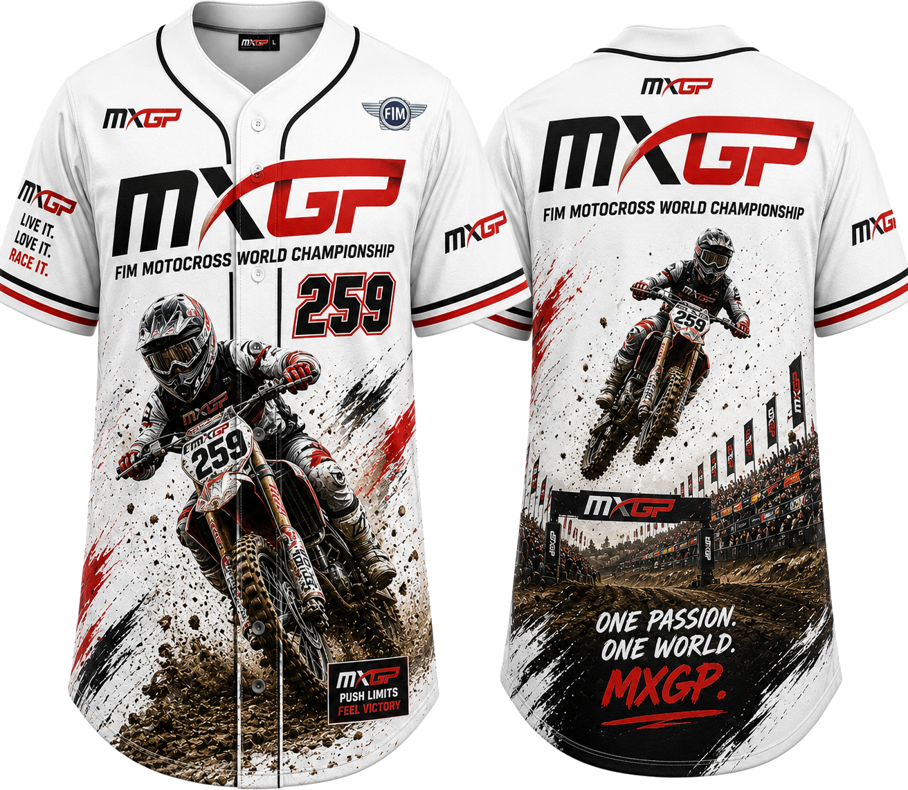 Party Jersey Mesh: