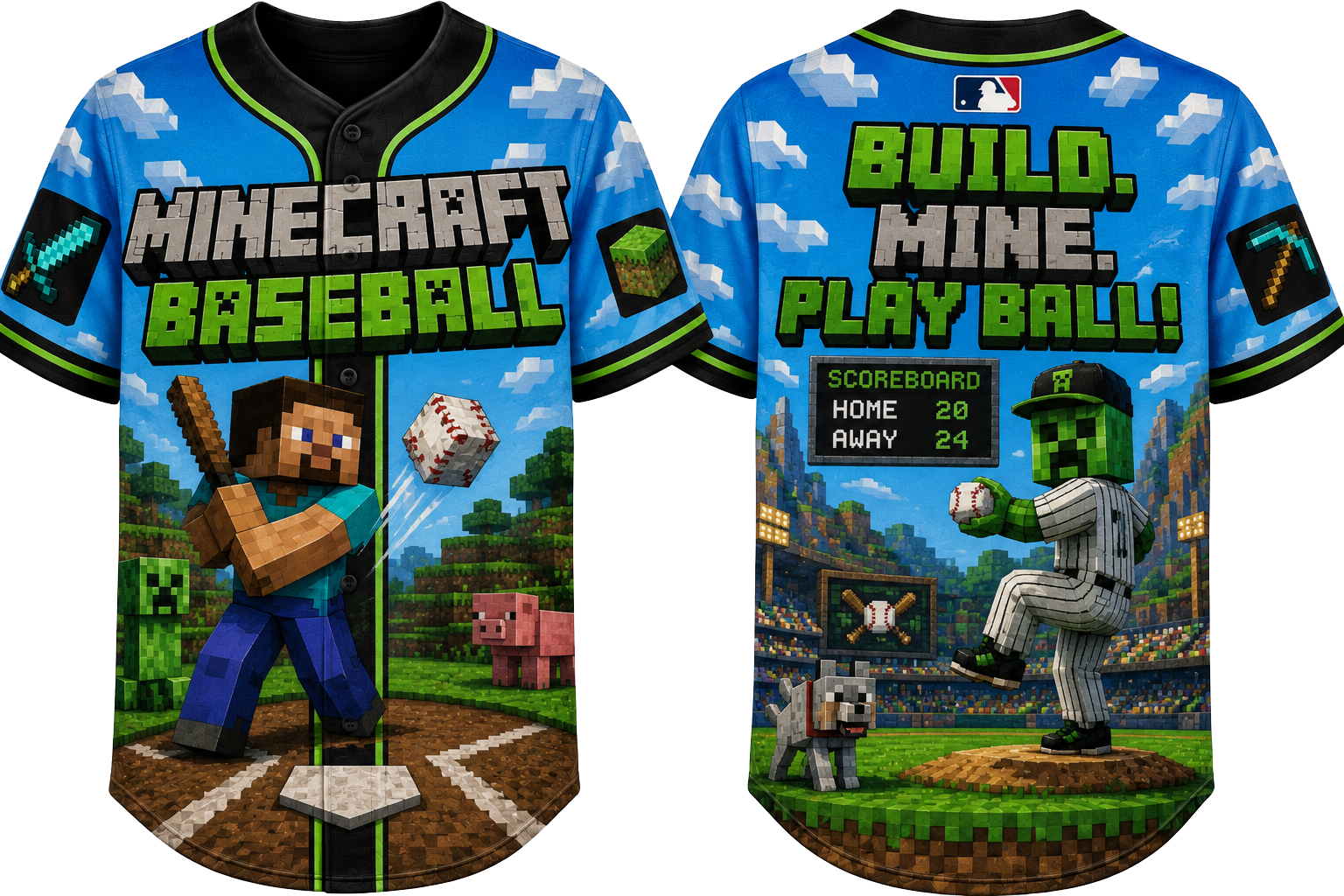 Party Jersey Mesh: