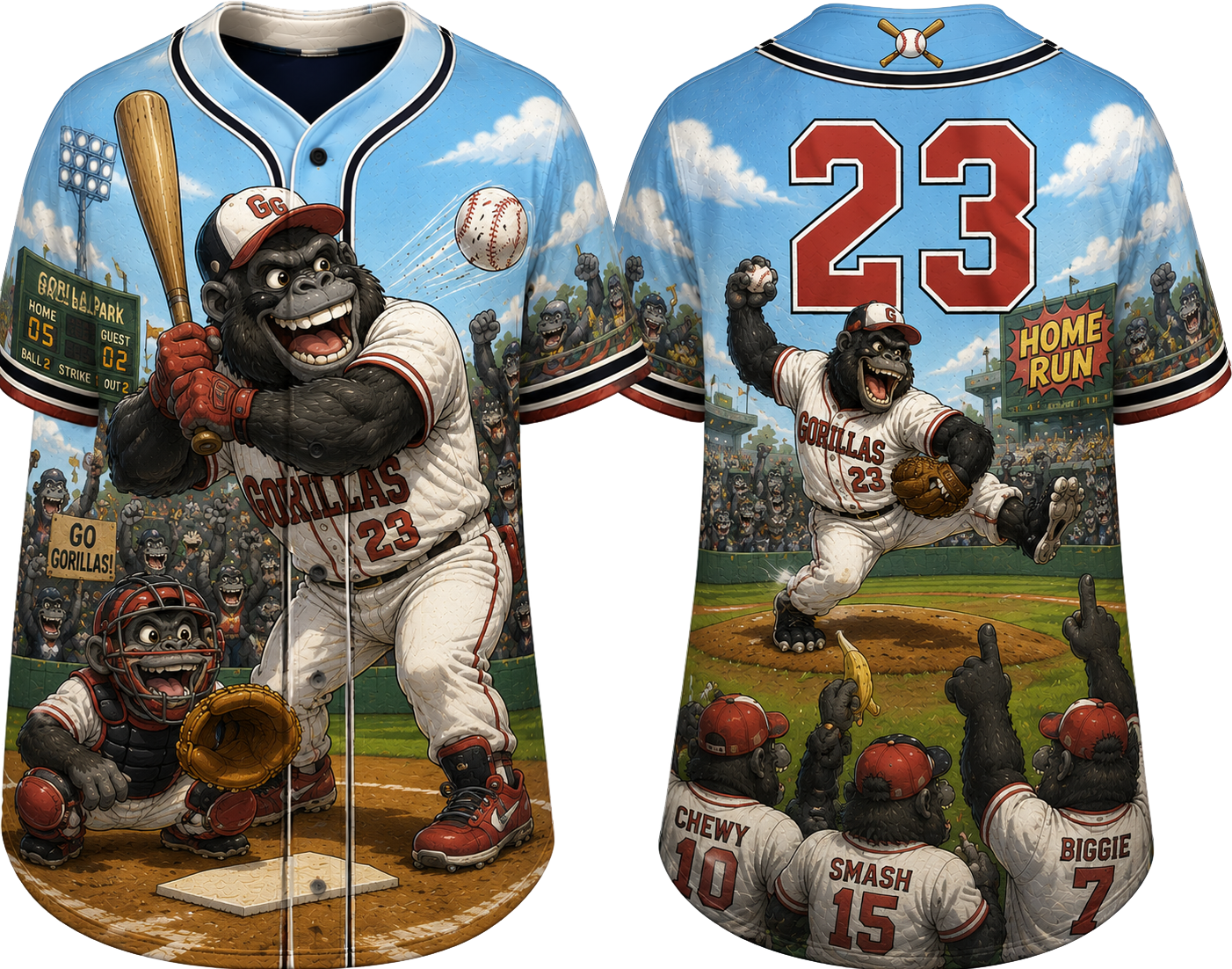 Party Jersey Mesh: