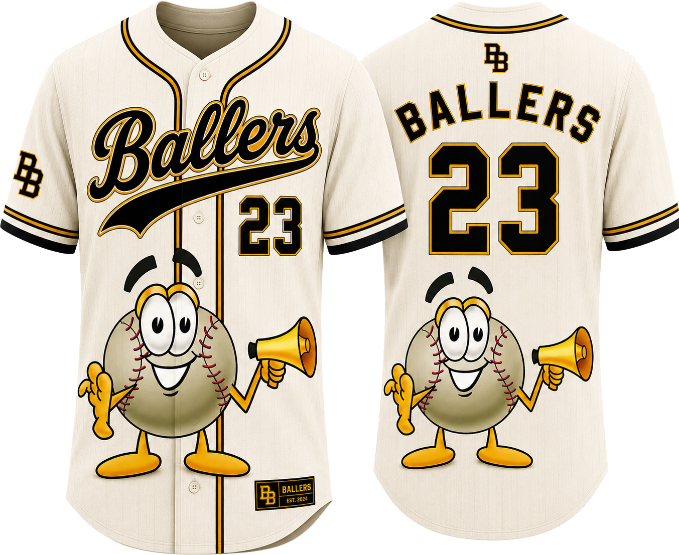 Party Jersey Mesh: