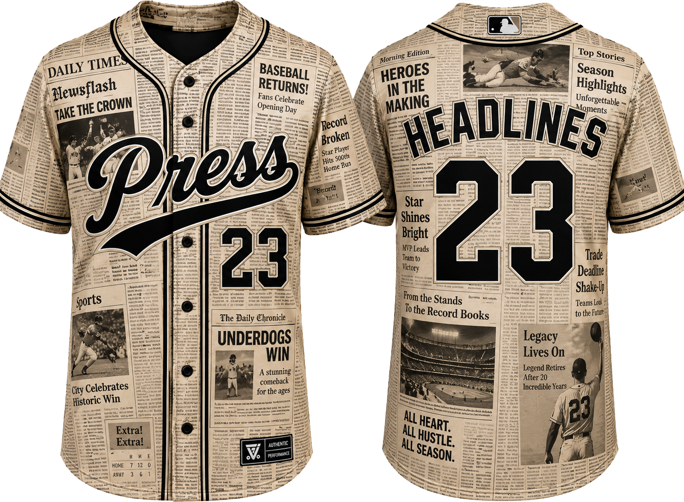 Party Jersey Mesh: