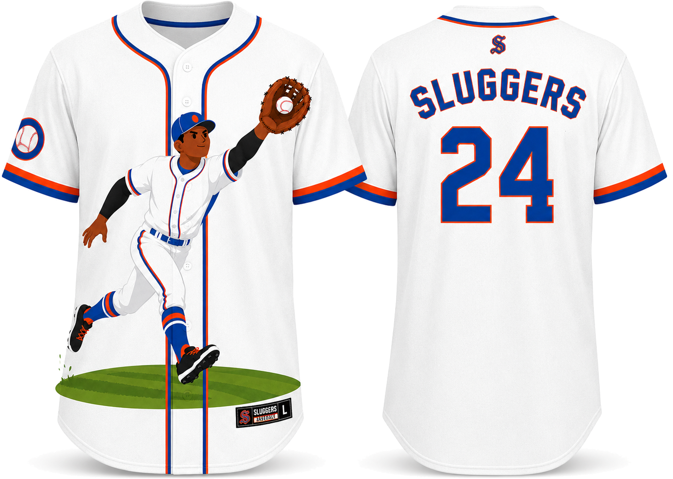 Party Jersey Mesh: