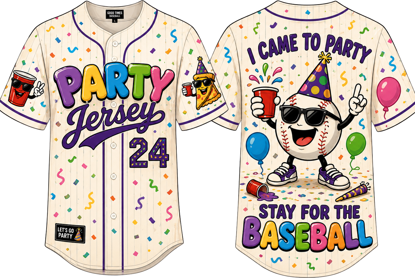 Party Jersey Mesh:
